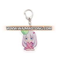 Custom Shape Acrylic Keychain Anime Volunteer Customised Acrylic Keychain