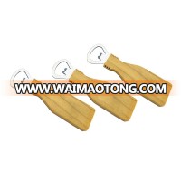 Eco- friendly and safety wine bottle opener with wooden handle