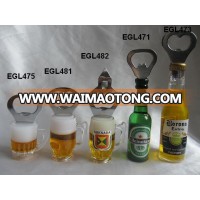 promotion magnet acrylic liquid bottle opener